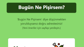 Bugün Ne Pişirsem?