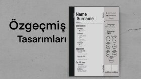 Kişiye Özel Özgeçmiş/CV Şablonu