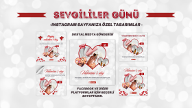 Sevgililer gününe özel tasarım