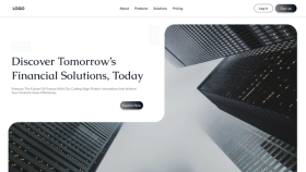 Fintech Web Design