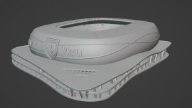 3D stadyum modeli