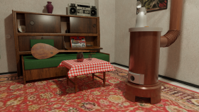 3d obje, mekan