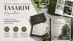 sizin için broşür ve kartvizit tasarımı yaparım