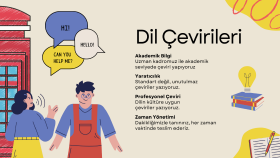 istediğiniz metinleri istediğiniz dile çevirebilirim
