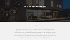 Akıllı Ev Aletleri - Örnek Metin