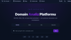 Domainloji- Domain Analiz Platformu