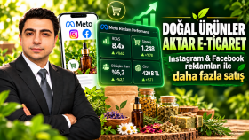 doğal ürünler aktar e-ticaret meta reklamlarını yönetirim
