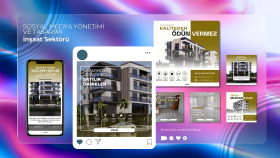 İnşaat Sektörü Sosyal Medya Tasarım Çalışması