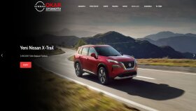 Nissan Bayi Website Tasarımı