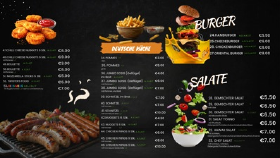 Profesyonel Restoran Menü Tasarımı (Avrupa Standartlarında).