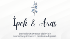 sizlerin mutlu günleri için davetiyeler hazırlayabilirim