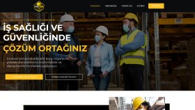 Alen OSGB için tasarlanan web sitesi