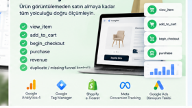e-ticaret dönüşüm takibinizi doğru şekilde kurarım