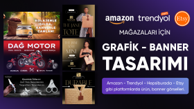 amazon trendyol mağazanız için a+ grafikler oluşturabilirim