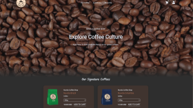 nuvolacoffee.store E-Commerce Websitesi