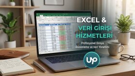 Excel ve e-ticaret siteleriniz için veri girişi yapabilirim