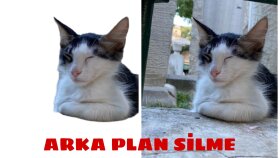 arka plan temizleme (dekupe) işlemini hızlıca yapıyorum