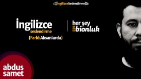 İngilizce seslendirme yaparım