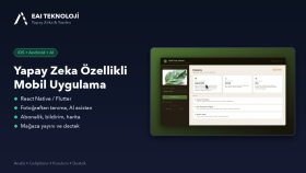 yapay zeka özellikli mobil uygulama geliştirebilirim