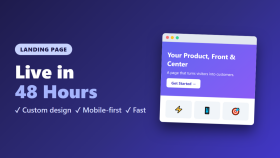 mobil uyumlu landing sayfası yapabilirim