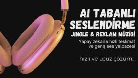 reklam müziği, jingle ve seslendirme hazırlayabilirim