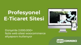 mobil uyumlu WooCommerce e-ticaret sitenizi hazırlarım