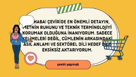 ingilizce metinlerinizi çeviririm