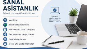 sanal asistanlık yaparım