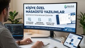 size veya işletmenize özel masaüstü uygulamalar yapabilirim