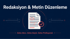 metinlerinizi akıcı, anlaşılır ve profesyonel hale getiririm