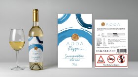 Adda - Şarap etiketi ambalaj tasarımı