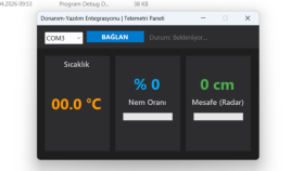 C# .NET & Arduino Donanım Entegrasyon Paneli
