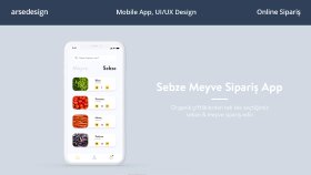 Sebze-Meyve Uygulama Tasarımı