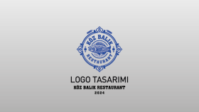 Köz Balık Restaurant Logo Tasarımı