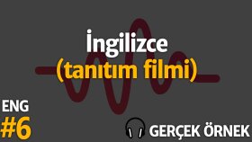 İngilizce tanıtım filmi seslendirmesi