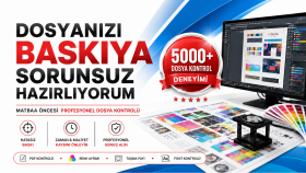 baskıya hazır dosya düzenleme ve matbaa kontrolü yaparım