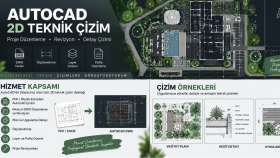 AutoCAD ile profesyonel 2D teknik çizim yapabilirim