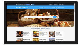 Nerde Yiyelim - Web Sitesi Tasarımı