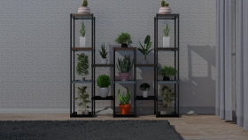 Çiçeklik Model Tasarımı ve Animasyon