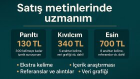 satış metinlerinde fark yaratan içerikler yazarım