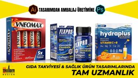 kutu ve etiket ambalajı tasarlıyorum ve üretiyorum