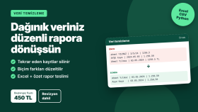 Excel ve CSV verilerinizi Python ile temizleyip raporlarım