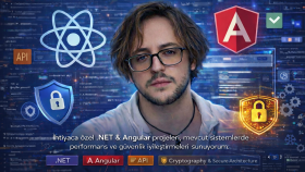  .NET & Angular ile kurumsal web uygulamalar geliştiririm