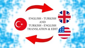 İngilizce ve Türkçe çeviri ve edit yaparım