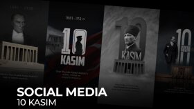 10 Kasım'a Özel Sosyal Medya Post Tasarımları