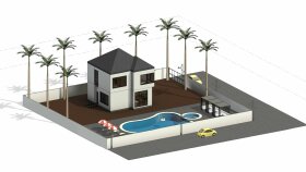 Revit Villa Projesi