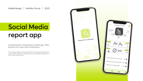 Reports For Followers (Social Media Report App)