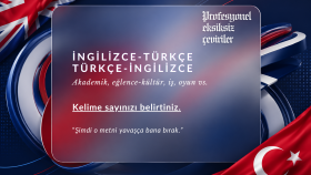 İngilizce çevirilerinizi profesyonelce yaparım