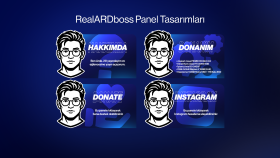 Kendi Kick Kanalım için yaptığım panel tasarımları