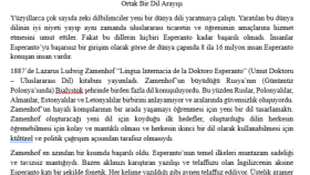 Lazarus Ludwig Zamenhof hakkındaki bir makalenin çevirisi
